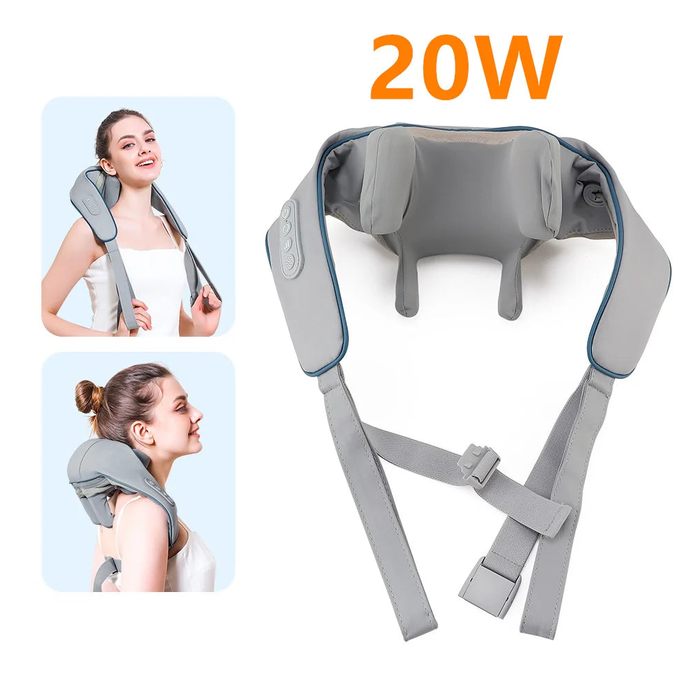 Relax Anytime, Anywhere: Comfy Core's 26W Wireless Neck & Shoulder Massager