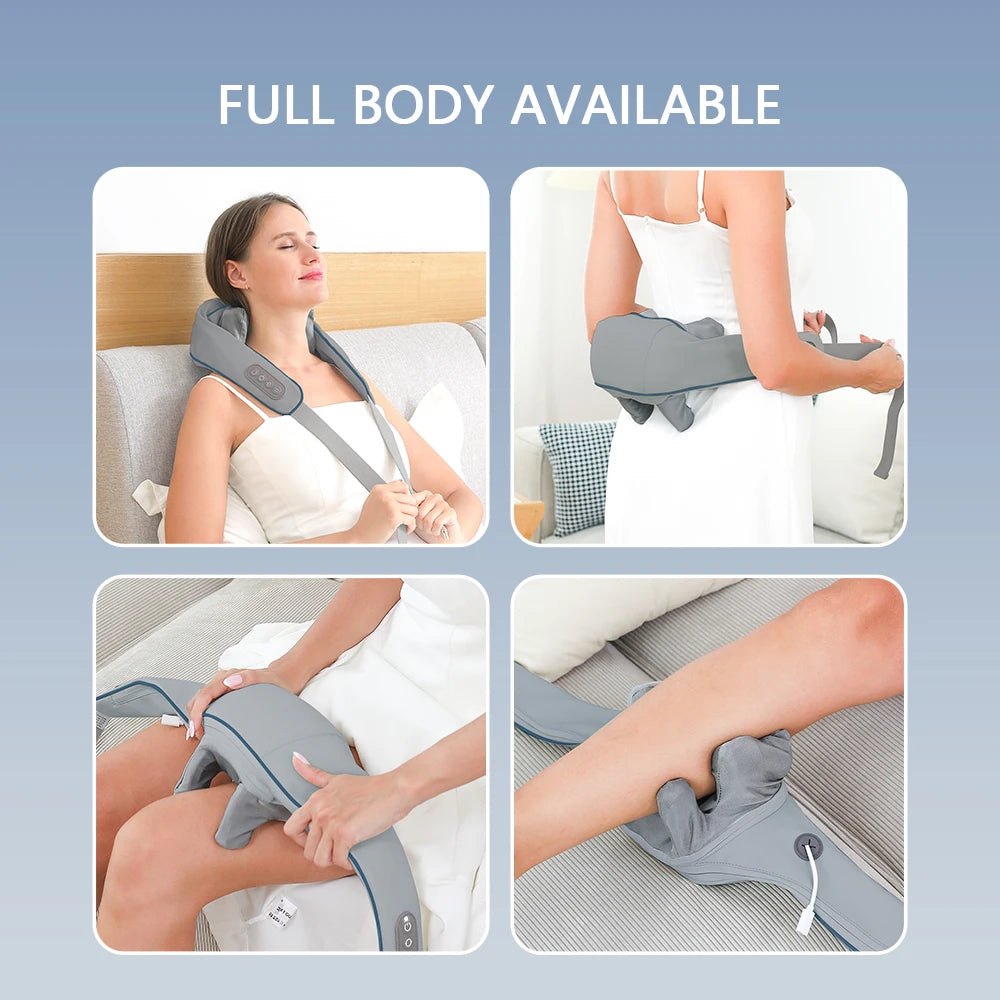 Relax Anytime, Anywhere: Comfy Core's 26W Wireless Neck & Shoulder Massager