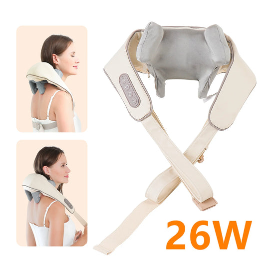 Relax Anytime, Anywhere: Comfy Core's 26W Wireless Neck & Shoulder Massager